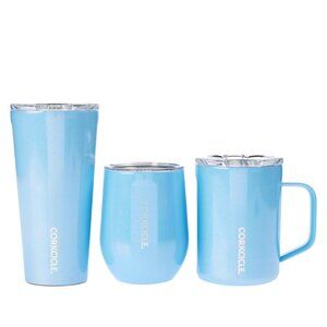 NWT - Corkcicle 3-piece Set (Mystic Frost)